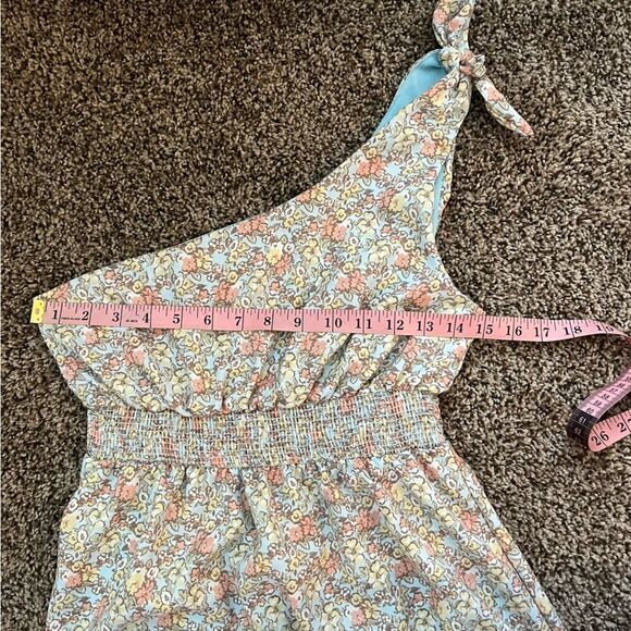 Altar’d State Ditsy Floral One Shoulder Dress - Picture 11 of 12